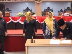 DPRD Kabupaten Mojokerto Terima LPJ Bupati Pada Raperda Tahun 2022
