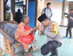 Bantu Pembangunan Masjid dan Baksos Door to Door, Polresta Sidoarjo Sasar Pedesaan di Balongbendo