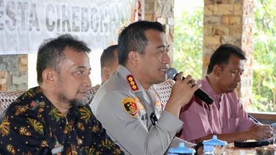 Gelar Ngopi Aspirasi Bersama Masyarakat Sumber, Polresta Cirebon Himpun Berbagai Saran dan Masukan