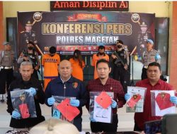 3 Perkara Penipuan Berhasil Diungkap Satreskrim Polres Magetan