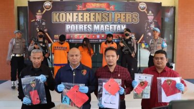 3 Perkara Penipuan Berhasil Diungkap Satreskrim Polres Magetan