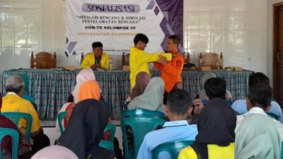 BPBD Bojonegoro Bersinergi dengan Unigoro Lakukan Mitigasi Bencana