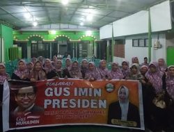 Majelis Taklim Al-Ummahat Kota Mojokerto Gelar Deklarasi Mendukung Gus Muhaimin Capres 2024