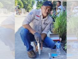 Barracuda Indonesia Lakukan Test Uji Kepadatan Struktur Permukaan Kepadatan Pembangunan Jalan Cor Rabat Beton