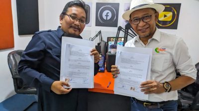 KPID Jatim Teken MoU dengan Fikom Unitomo