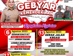 Gebyar Kemerdekaan Desa Tegalsari Ambulu Sambut HUT RI ke-78