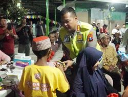 Polresta Sidoarjo Lakukan Baksos Kemerdekaan di Dusun Kepetingan Desa Sawohan