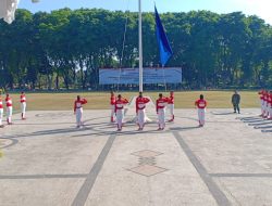 Para Calon Paskibra Bojonegoro Semangat Latihan Jelang Upacara HUT ke-78 Kemerdekaan RI