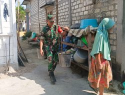 Kodim Bojonegoro Kembali Salurkan Air Bersih untuk Warga Diwilayah Binaan