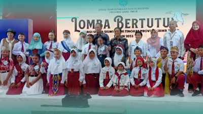 Ucapkan Terima Kasih, Siswi SD Bojonegoro Berkesempatan Jadi Juara Lomba Bertutur Tingkat Provinsi