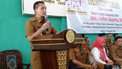 Wabub Lampura Kunker dan Silaturahmi Dengan Masyarakat di Lima Kelurahan se Kecamatan Kotabumi Selatan