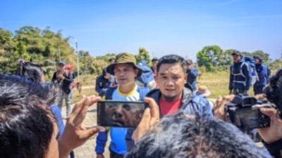 Dalam Rangka HUT RI Ke-78, Disparpora Kabupaten Madiun Gelar Upacara di Puncak Gunung Liman