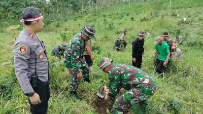 Jaga Kelestarikan Hutan, Perhutani Bersama Stakeholder Lakukan Penanaman