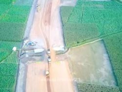 Lokasi Pintu Keluar (Exit) Tol Probowangi Paiton Saat Ini Mulai Kebut Pengerjaan Pemadatan Tanah