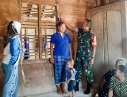 Peduli Kesehatan Warga, Babinsa Ngraho Bojonegoro Dampingi Kegiatan Posbindu Lansia dan PTM di Wilayah Binaan