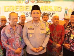 Polresta Sidoarjo Bantu Pembangunan Masjid Sabilul Abidin Prambon