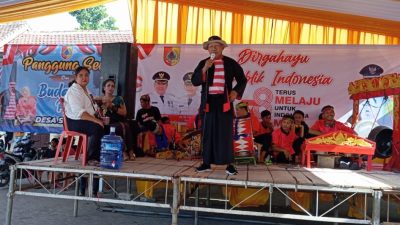 Desa Sidodadi Gelar Seni Budaya Semarakkan HUT RI ke-78