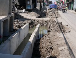 Proyek Betonisasi Geluran Taman – Suko Sukodono Capai 16%