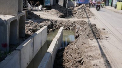 Proyek Betonisasi Geluran Taman – Suko Sukodono Capai 16%