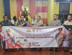 Polri Peduli Budaya Literasi, Polresta Sidoarjo Salurkan Kitab Suci Agama Budha ke Vihara