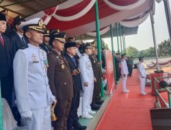 Pemkab Lampung Utara Gelar Upacara Bendera HUT RI ke-78 di Stadion Sukung Kotabumi