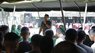 Pangdam Brawijaya Kompak Olahraga Bareng Prajurit, Persit dan PNS