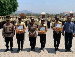 Pelatihan Satpam Gada Pratama Polres Wonogiri Resmi Ditutup