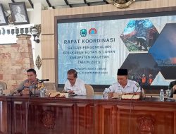 Perhutani Lawu DS dan Pemkab Magetan Koordinasi Antisipasi Pengendalian Kebakaran Hutan