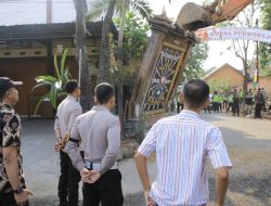 Tugu Silat yang Berdiri di Fasum Kabupaten Madiun Ditertibkan