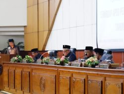 Rapat Paripurna DPRD Madiun, Bupati Ahmad Dawami Sampaikan Jawaban Atas Pandangan Umum 6 Fraksi DPRD