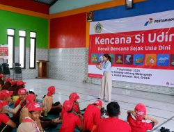 Kencana Si Udin, PT. Pertamina Gas Menggelar Pelatihan Penanganan Tanggap Bencana Alam untuk Anak-anak