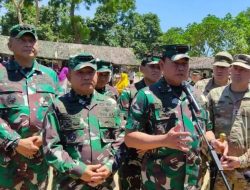 Panglima TNI Hadiri Giat Super Garuda Shield 2023 dan Meresmikan SDN 2 Sumberejo