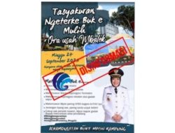 Beredar Poster Ujaran Kebencian Terhadap Bupati Bojonegoro, Warga Diminta Hati-hati