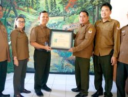 Zero Accident Aword dari Kemenaker diberikan Perhutani Lawu Ds Selaku Penghargaan K3 Terbaik Selama Tahun 2022