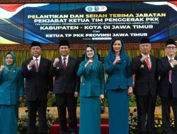 Dian Adiyanti Adriyanto Dilantik Sebagai Pj. Ketua TP PKK Bojonegoro