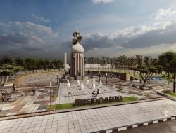 Bupati Revitalisasi Alun – alun Sidoarjo, Dibangun Taman Air Mancur