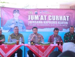 Jumat Curhat Menuai Berkah, Kapolres Klaten Cepat Atasi Permasalahan Sampah di Pasar
