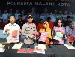 Polresta Malang Kota Berhasil Bongkar Sindikat Perdagangan Bayi