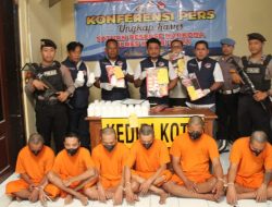 Sindikat Narkoba di Kota Kediri Digulung Polisi, Tujuh Tersangka Diamankan