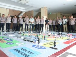 Polresta Sidoarjo Gelar TFG Pengamanan Deltras vs Gresik United