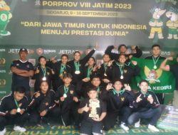 Kota Kediri Juara Umum Cabor Angkat Besi Porprov VIII Jatim
