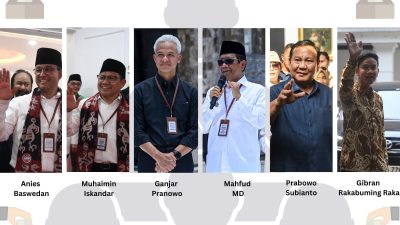 Ini Biodata Capres dan Cawapres di Pilpres 2024