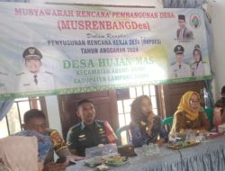 Pemdes Hujan Mas, Gelar Musrenbangdes Tahun Anggaran 2024