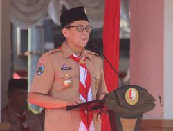 Pj Bupati Bojonegoro Pimpin Apel Pagi: Ajak Pegawai Pemerintah Aktif dan Maksimalkan Penyerapan Anggaran  