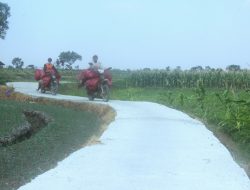 Pemkab Bojonegoro Bangun JUT 200 Meter di Desa Kunci, Akses Petani Makin Mudah dan Nyaman  