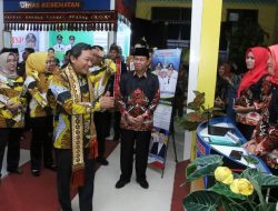 Pekan Raya Lampung, Anjungan Pemkab Lampura Mendapatkan Apresiasi dari Asisten ll Pemprov Lampung
