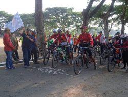 Memperingati HUT SKN News Patroli ke XIX, Korwil Eks. Karasidenan Madiun Gelar Fun Bike dan Fun Walk