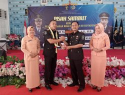 Pisah Sambut Kepala Rutan Kelas llB Kotabumi