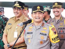 Apel gelar Ops Mantap Brata Candi 2023 Polda Jateng Siap Amankan Tahapan Pemilu 2023/2024