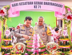 Polda Jateng Tasyakuran Hari Kesatuan Gerak Bhayangkari Ke-71, Ini Pesan Kapolda